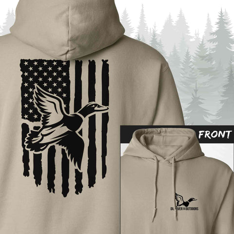 american duck hunting hoodie
