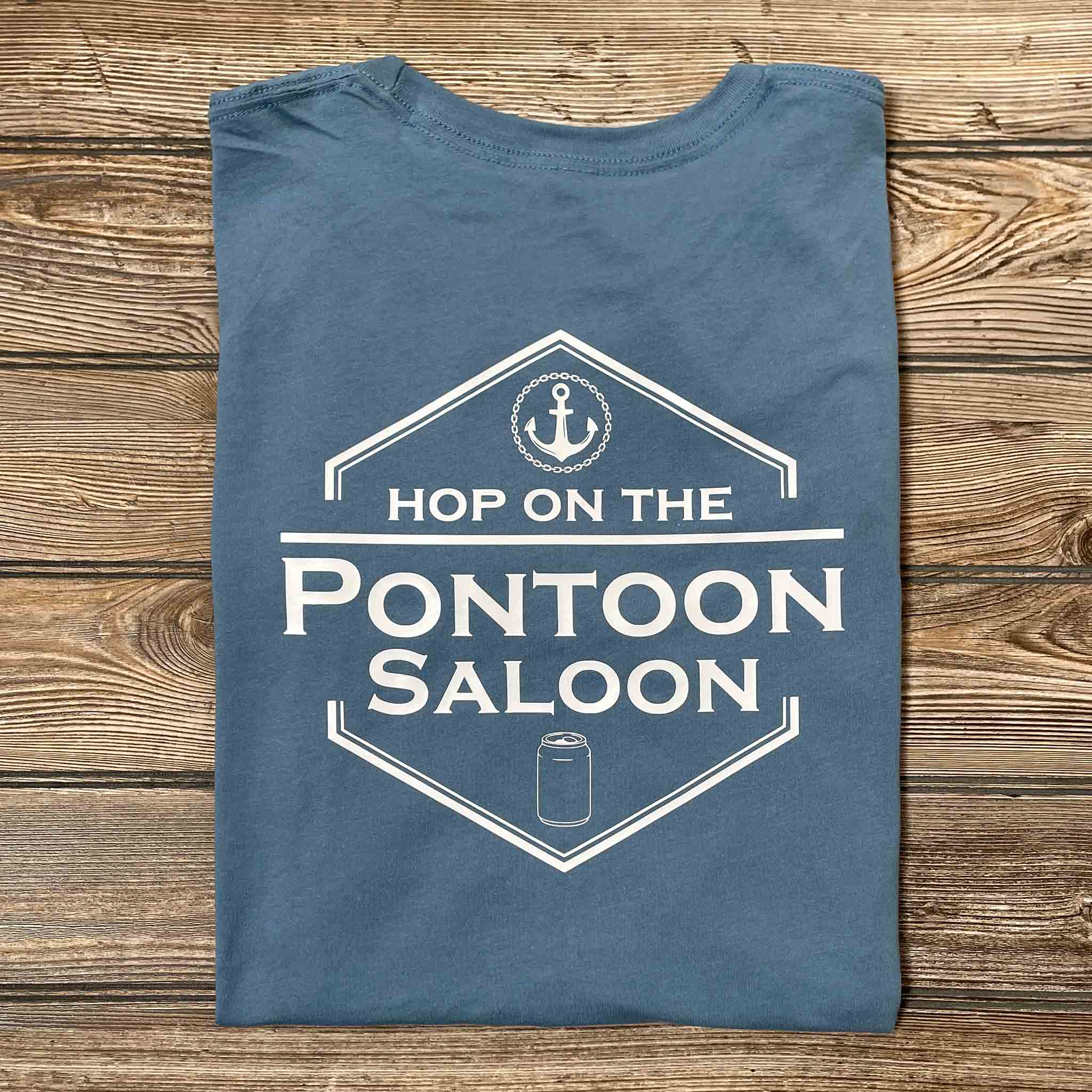 custom pontoon tee